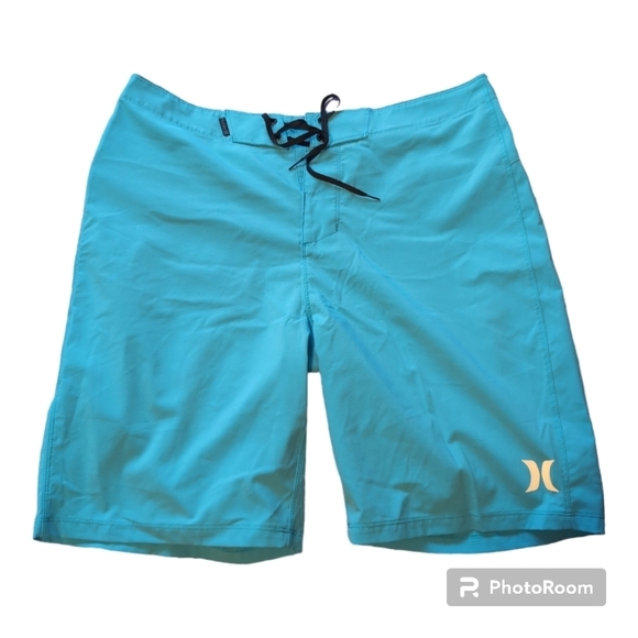 Hurley Other - Mens Hurley Aqua Board Shorts Swim Shorts Sz 30